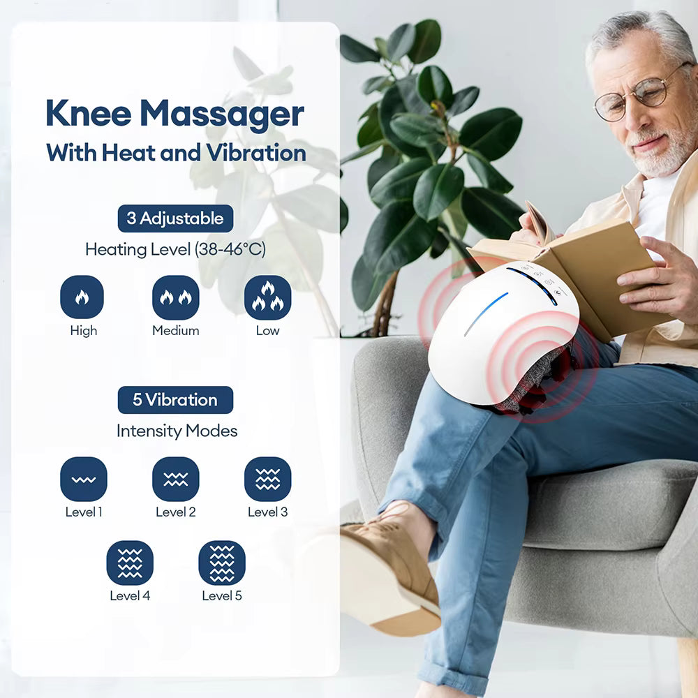 Electric Smart 6-Head Wireless Knee Massager
