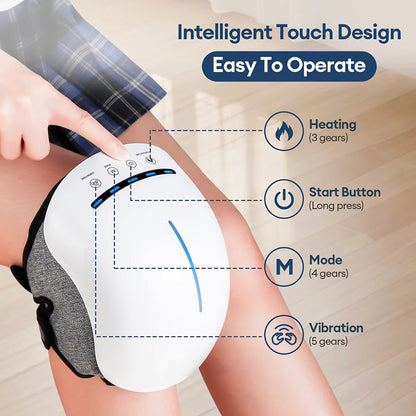 Electric Smart 6-Head Wireless Knee Massager