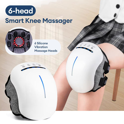 Electric Smart 6-Head Wireless Knee Massager