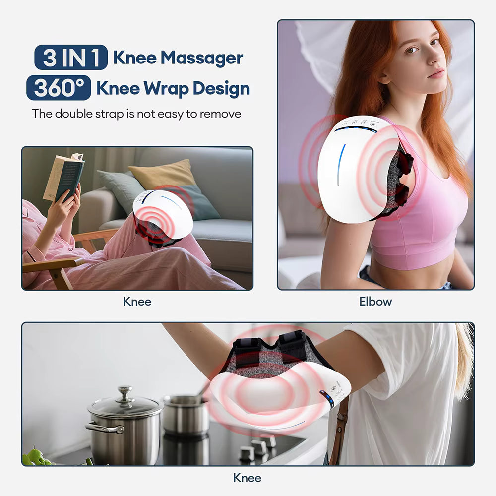 Electric Smart 6-Head Wireless Knee Massager