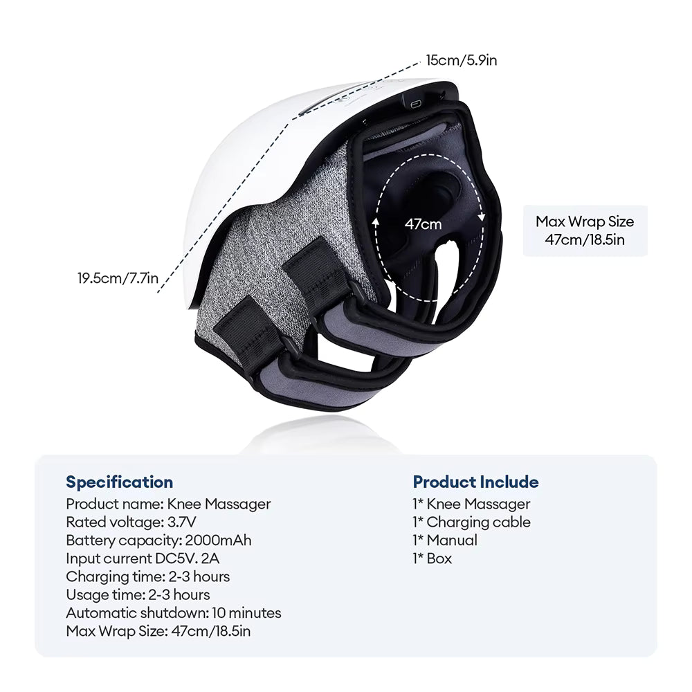 Electric Smart 6-Head Wireless Knee Massager