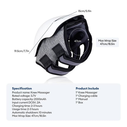 Electric Smart 6-Head Wireless Knee Massager